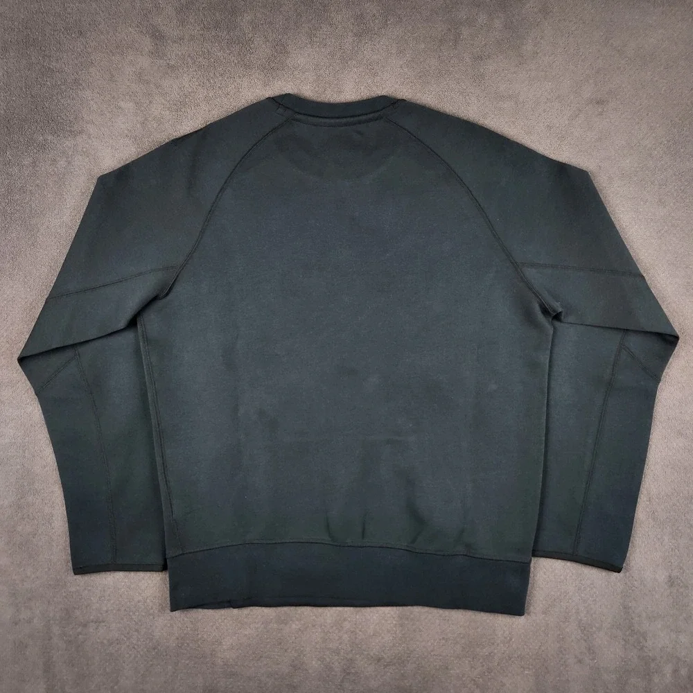 Nike‎ Tech Fleece Crewneck Sweatshirt Mens Medium Black Pullover 545163-010